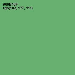 #66B16F - Fern Color Image