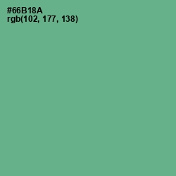 #66B18A - Silver Tree Color Image