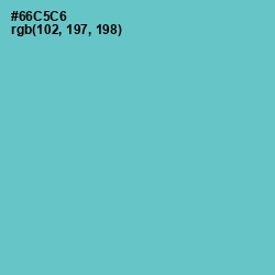 #66C5C6 - Downy Color Image