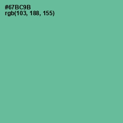 #67BC9B - Silver Tree Color Image