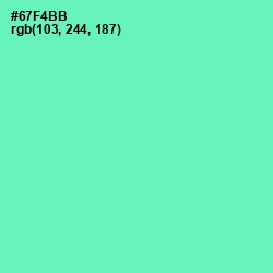 #67F4BB - De York Color Image