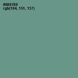 #689789 - Patina Color Image