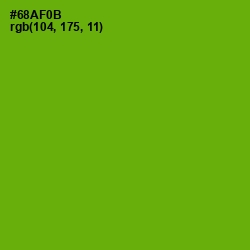 #68AF0B - Christi Color Image