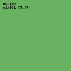 #68B261 - Fern Color Image