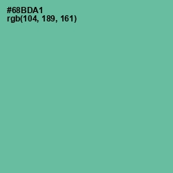 #68BDA1 - Acapulco Color Image