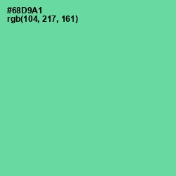 #68D9A1 - De York Color Image