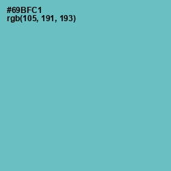 #69BFC1 - Shakespeare Color Image