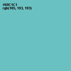 #69C1C1 - Downy Color Image