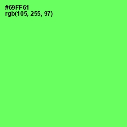 #69FF61 - Screamin' Green Color Image