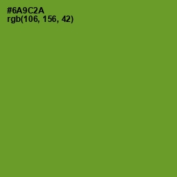 #6A9C2A - Olive Drab Color Image