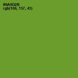 #6A9D2B - Olive Drab Color Image