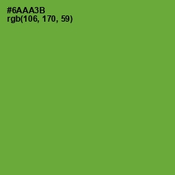 #6AAA3B - Apple Color Image