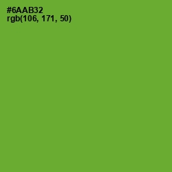 #6AAB32 - Apple Color Image