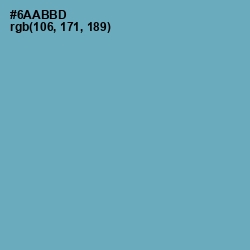 #6AABBD - Neptune Color Image