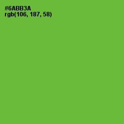 #6ABB3A - Apple Color Image