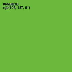 #6ABB3D - Apple Color Image