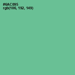 #6AC095 - De York Color Image