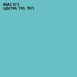 #6AC1C5 - Downy Color Image