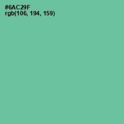 #6AC29F - De York Color Image