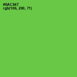 #6AC847 - Mantis Color Image