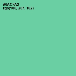 #6ACFA2 - De York Color Image