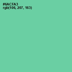 #6ACFA3 - De York Color Image