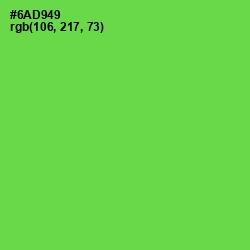 #6AD949 - Mantis Color Image