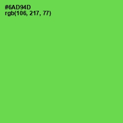 #6AD94D - Mantis Color Image