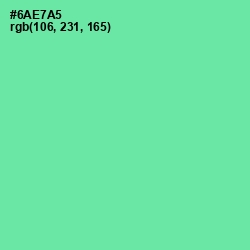#6AE7A5 - De York Color Image
