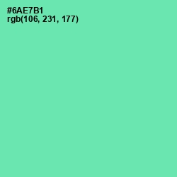 #6AE7B1 - De York Color Image