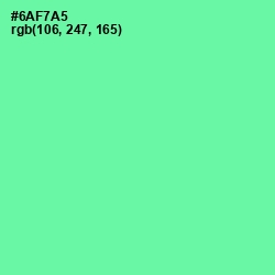 #6AF7A5 - De York Color Image