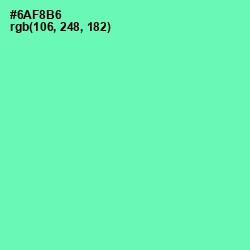 #6AF8B6 - De York Color Image