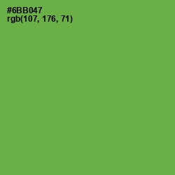 #6BB047 - Asparagus Color Image