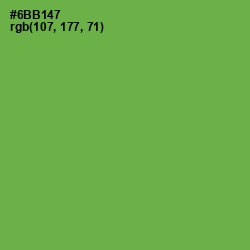 #6BB147 - Asparagus Color Image