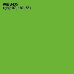 #6BB435 - Apple Color Image