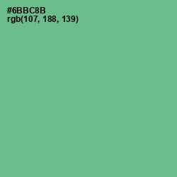 #6BBC8B - Silver Tree Color Image