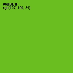 #6BBE1F - Lima Color Image