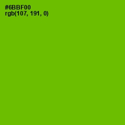 #6BBF00 - Lima Color Image