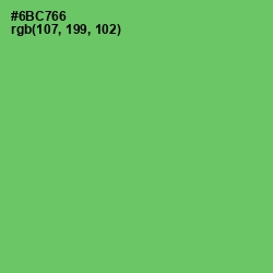 #6BC766 - Mantis Color Image