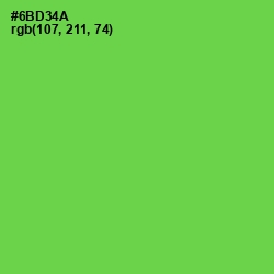 #6BD34A - Mantis Color Image