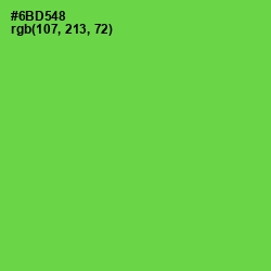 #6BD548 - Mantis Color Image