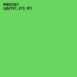 #6BD561 - Mantis Color Image