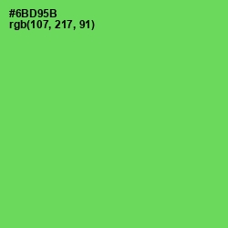 #6BD95B - Mantis Color Image