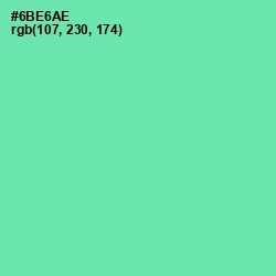 #6BE6AE - De York Color Image