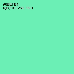 #6BEFB4 - De York Color Image