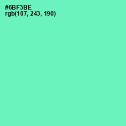 #6BF3BE - De York Color Image