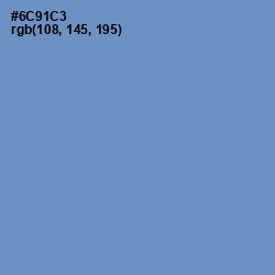 #6C91C3 - Danube Color Image