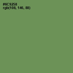 #6C9258 - Glade Green Color Image