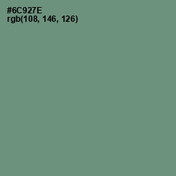 #6C927E - Laurel Color Image