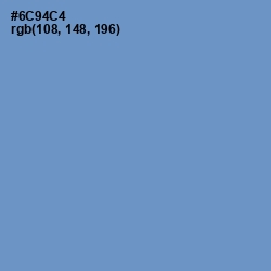 #6C94C4 - Danube Color Image